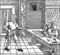 Jüdischer Geldverleiher, 16. Jahrhundert