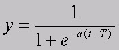Volterra-Formel zur Beschreibung der S-Kurve